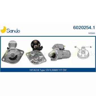 Démarreur SANDO 6020254.1