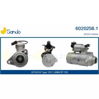 Démarreur SANDO 6020258.1