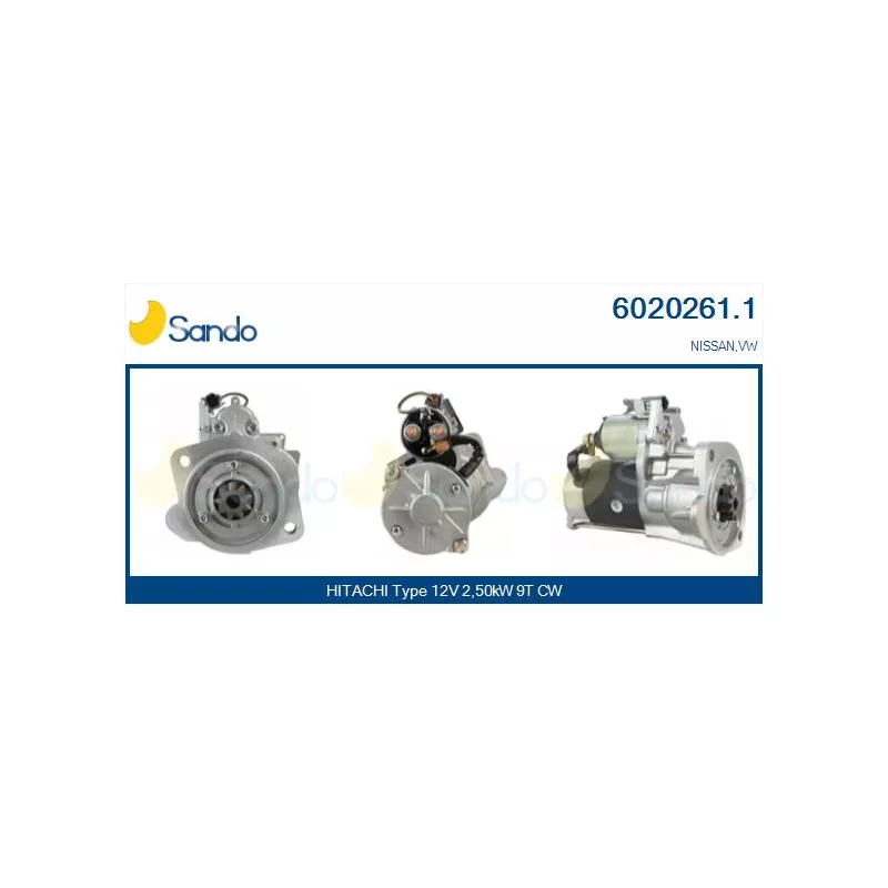 Démarreur SANDO 6020261.1