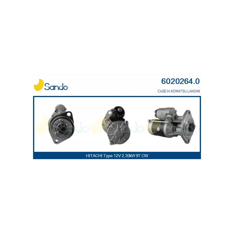 Démarreur SANDO 6020264.0