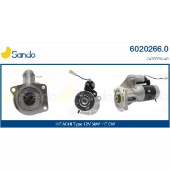 Démarreur SANDO 6020266.0