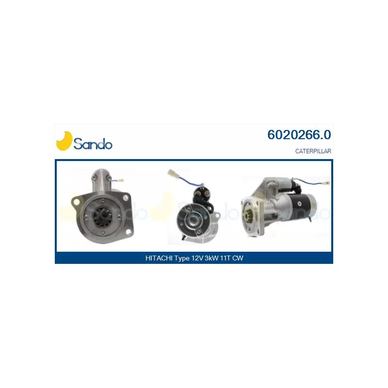 Démarreur SANDO 6020266.0