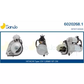 Démarreur SANDO 6020268.1