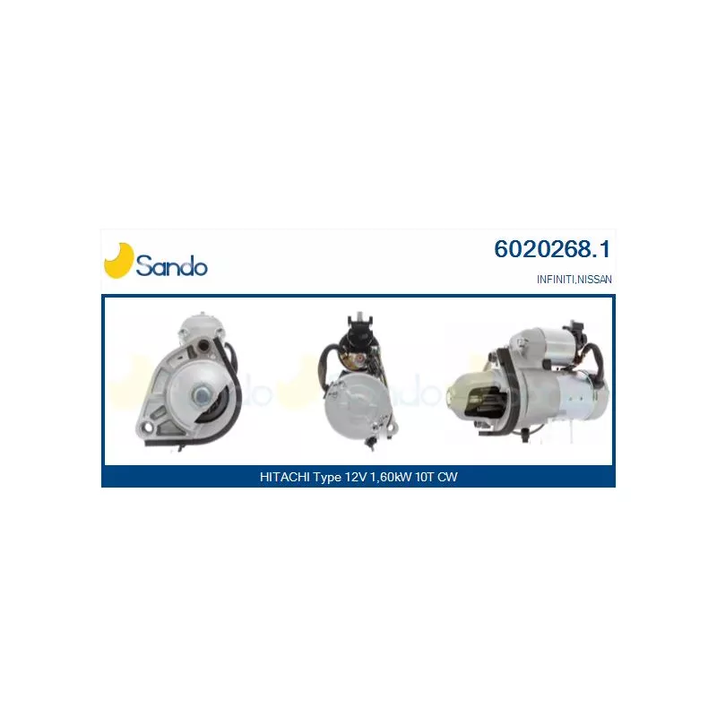 Démarreur SANDO 6020268.1