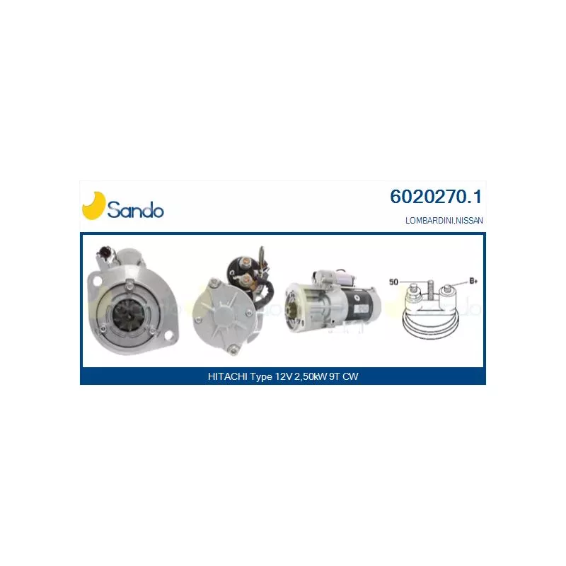 Démarreur SANDO 6020270.1