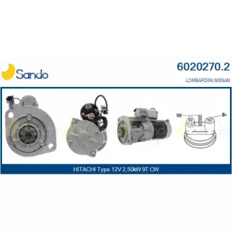Démarreur SANDO 6020270.2