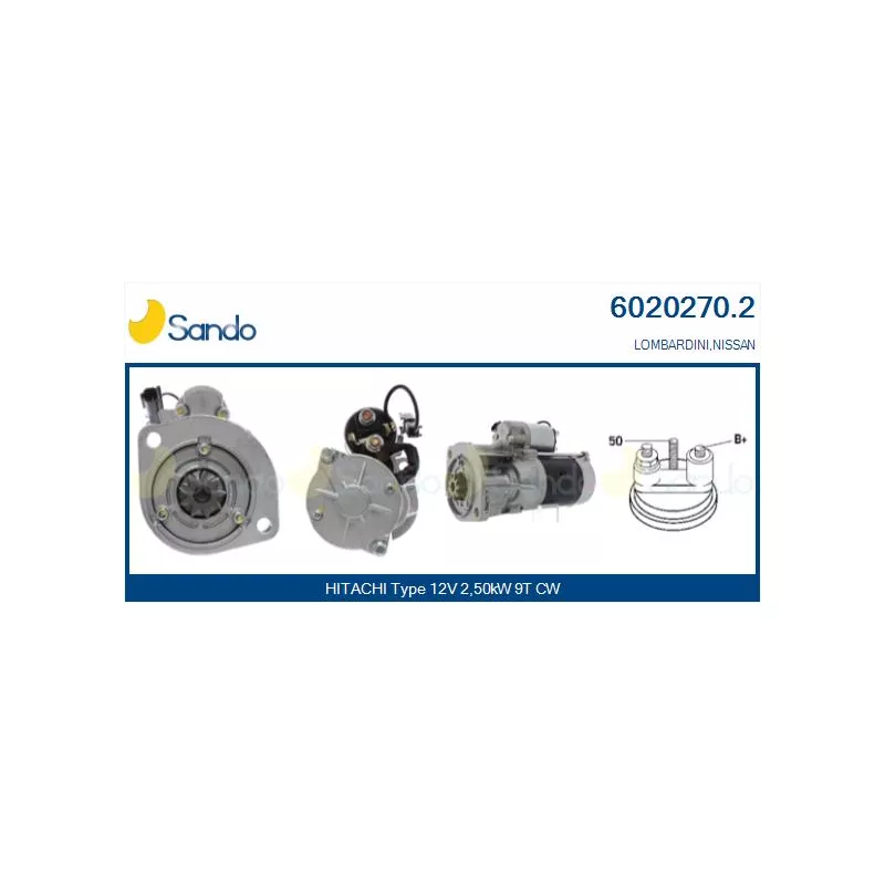 Démarreur SANDO 6020270.2
