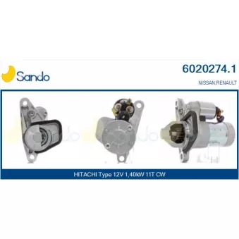Démarreur SANDO 6020274.1