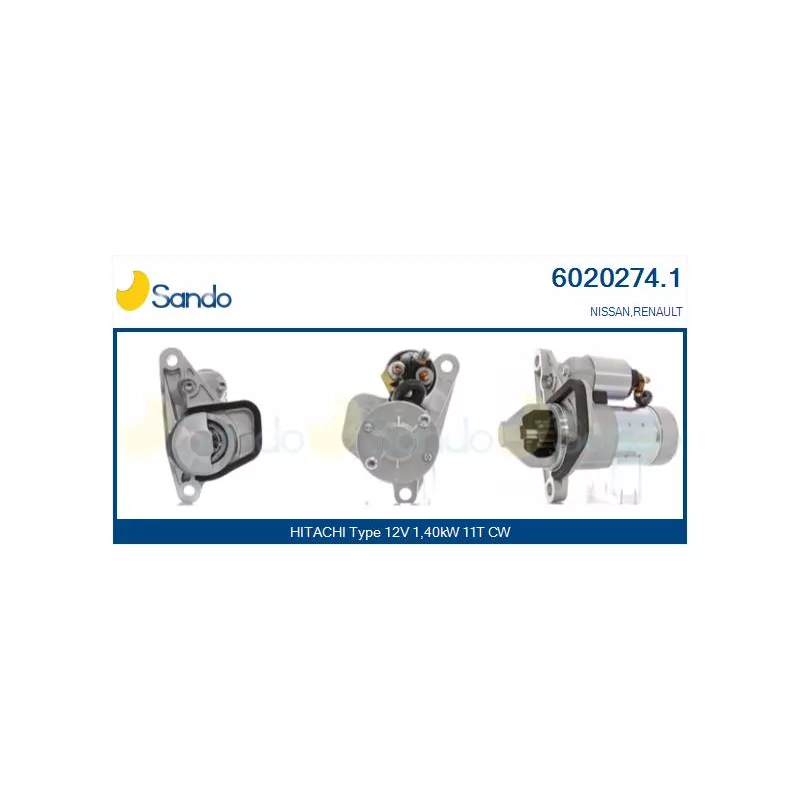 Démarreur SANDO 6020274.1