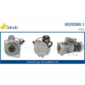 Démarreur SANDO 6020280.1
