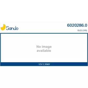 Démarreur SANDO 6020286.0