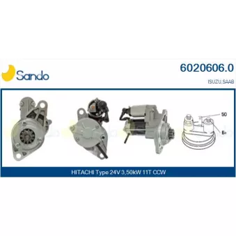 Démarreur SANDO 6020606.0
