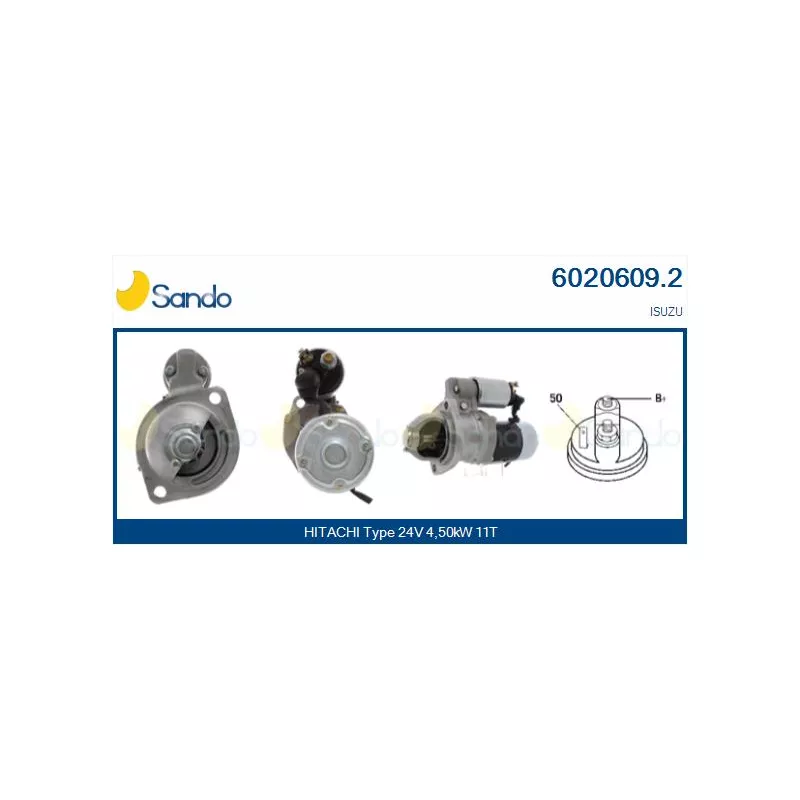 Démarreur SANDO 6020609.2