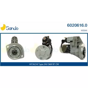 Démarreur SANDO 6020616.0