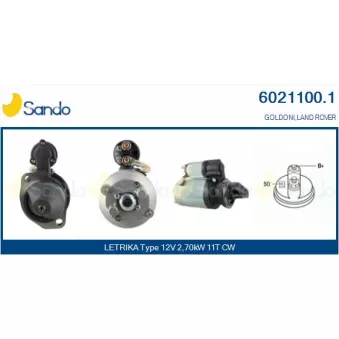 Démarreur SANDO 6021100.1