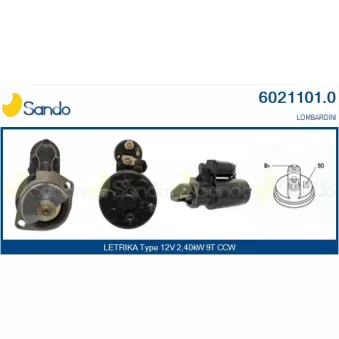 Démarreur SANDO 6021101.0
