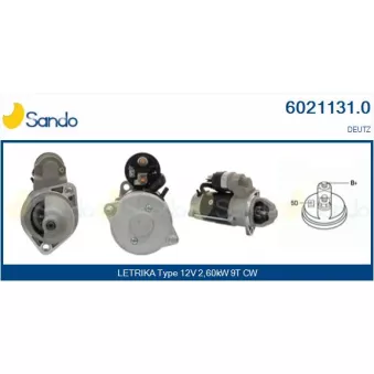 Démarreur SANDO 6021131.0