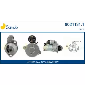 Démarreur SANDO 6021131.1