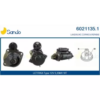 Démarreur SANDO 6021135.1