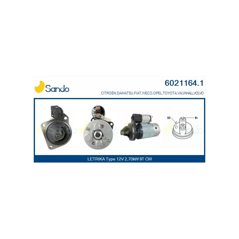 Démarreur SANDO 6021164.1