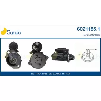 Démarreur SANDO 6021185.1