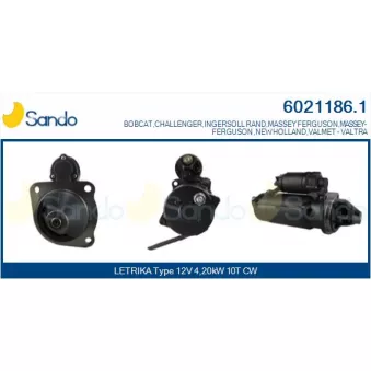 Démarreur SANDO 6021186.1