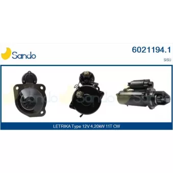 Démarreur SANDO 6021194.1