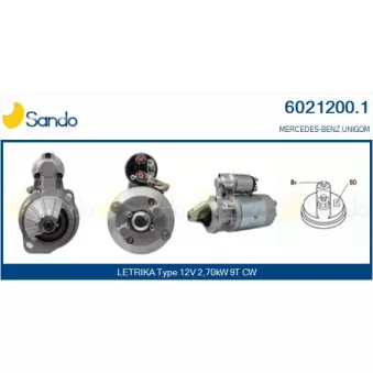 Démarreur SANDO 6021200.1