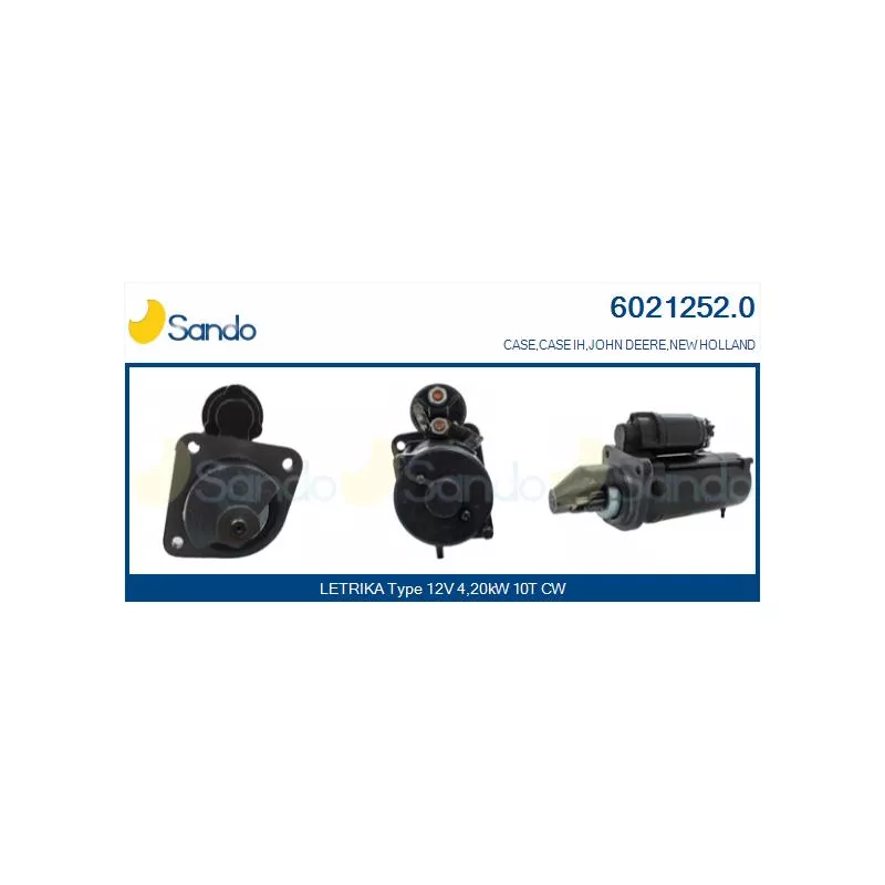 Démarreur SANDO 6021252.0