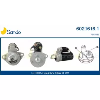 Démarreur SANDO 6021616.1