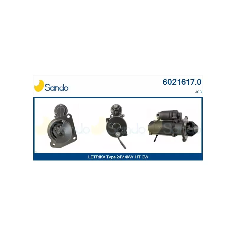Démarreur SANDO 6021617.0