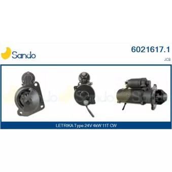Démarreur SANDO 6021617.1
