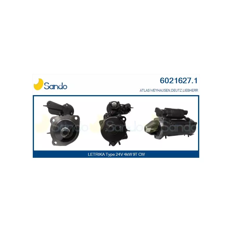 Démarreur SANDO 6021627.1