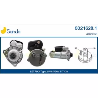 Démarreur SANDO 6021628.1