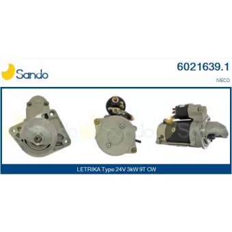 Démarreur SANDO 6021639.1