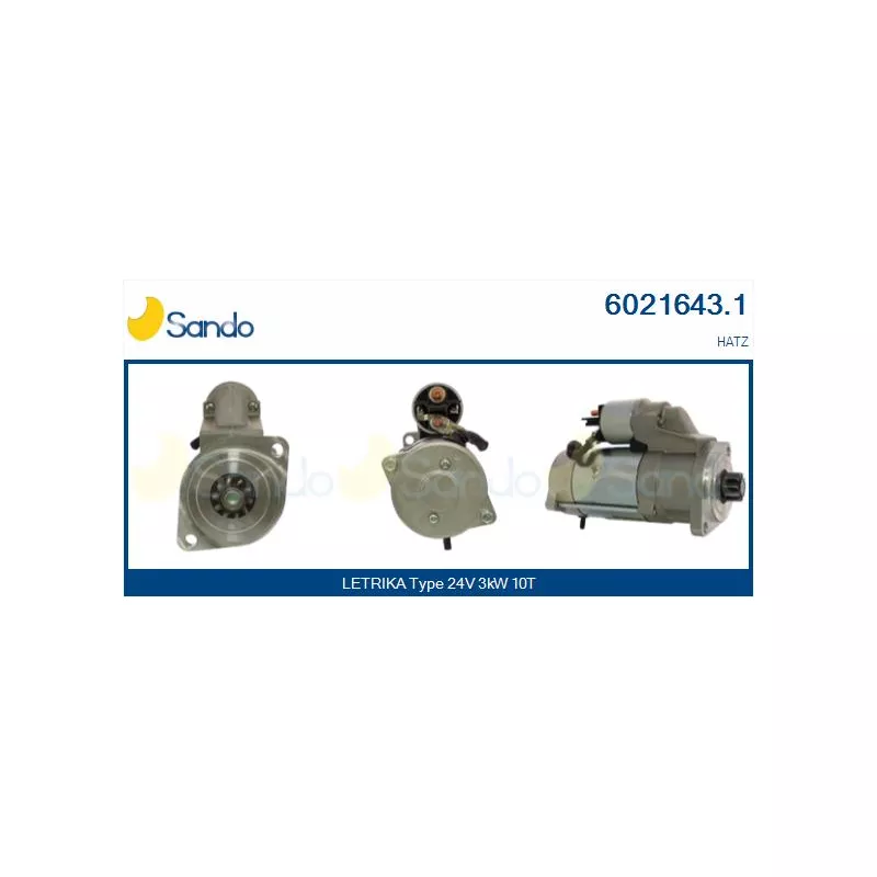 Démarreur SANDO 6021643.1