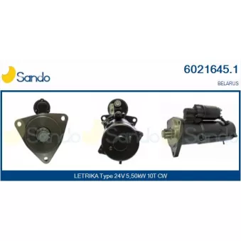 Démarreur SANDO 6021645.1