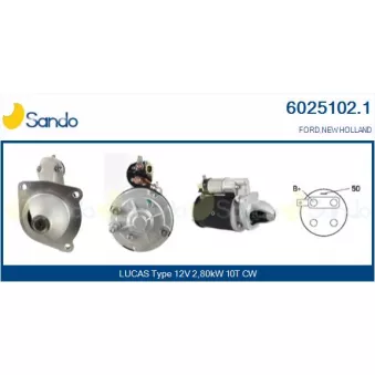 Démarreur SANDO 6025102.1