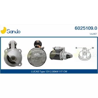 Démarreur SANDO 6025109.0