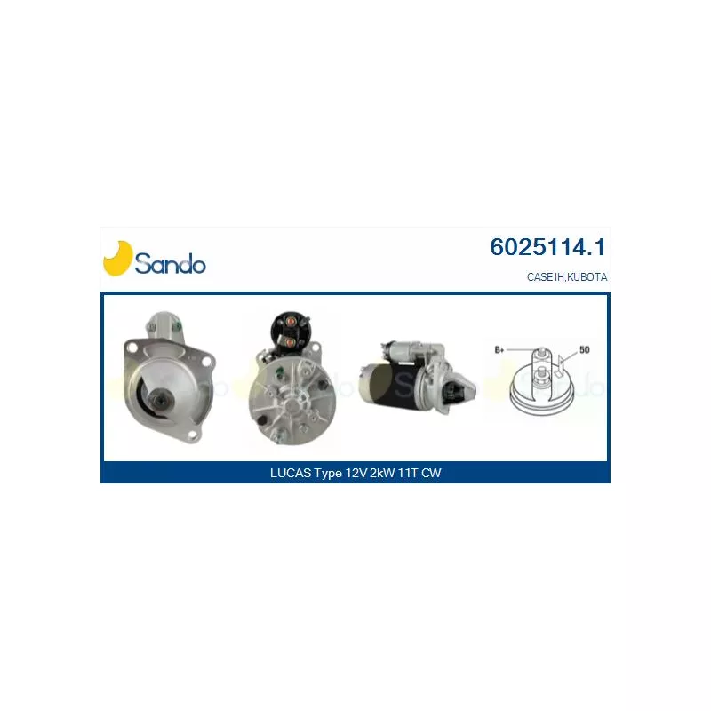 Démarreur SANDO 6025114.1