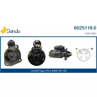 Démarreur SANDO 6025119.0