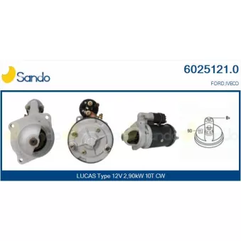 Démarreur SANDO 6025121.0