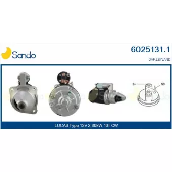 Démarreur SANDO 6025131.1