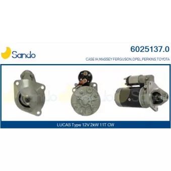 Démarreur SANDO 6025137.0