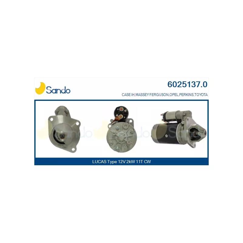 Démarreur SANDO 6025137.0
