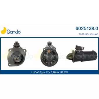 Démarreur SANDO 6025138.0