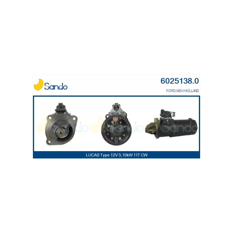 Démarreur SANDO 6025138.0
