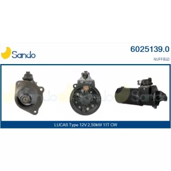 Démarreur SANDO 6025139.0