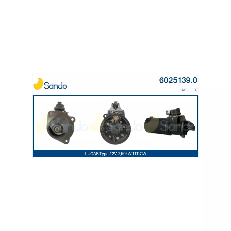 Démarreur SANDO 6025139.0
