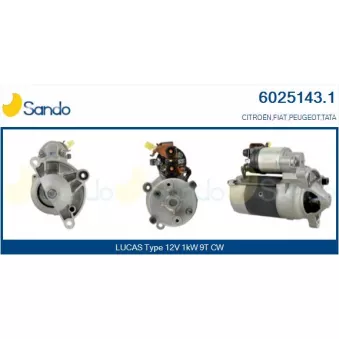 Démarreur SANDO 6025143.1